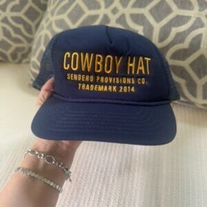 REVOLVE Sendero Provisions Cowboy Hat Baseball Cap Navy and Yellow